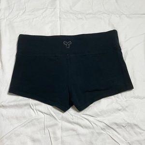 Black Hi-rise TNA Athletic Shorts